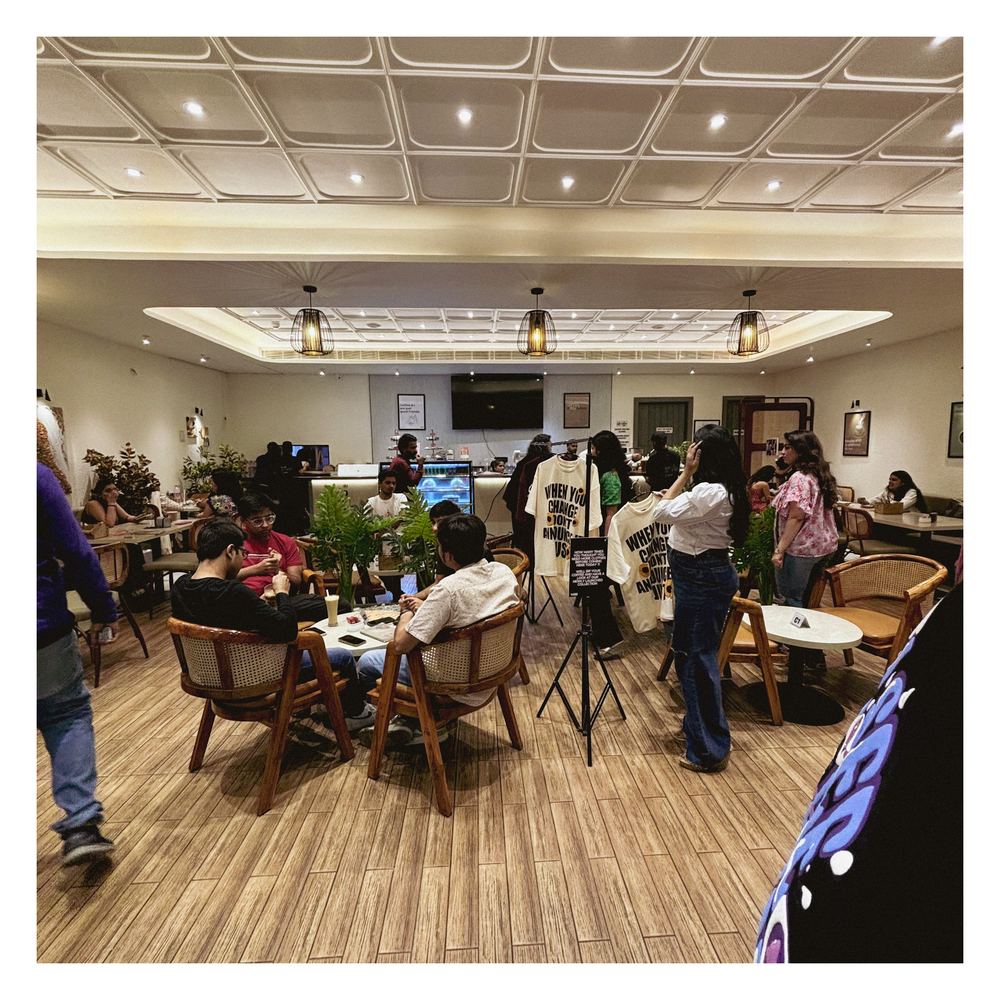 Clothing pop-up brand collaboration at Kapai Coffee House