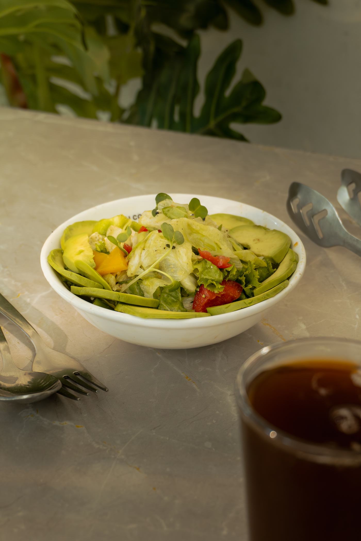 Avocado Cottage Cheese Salad