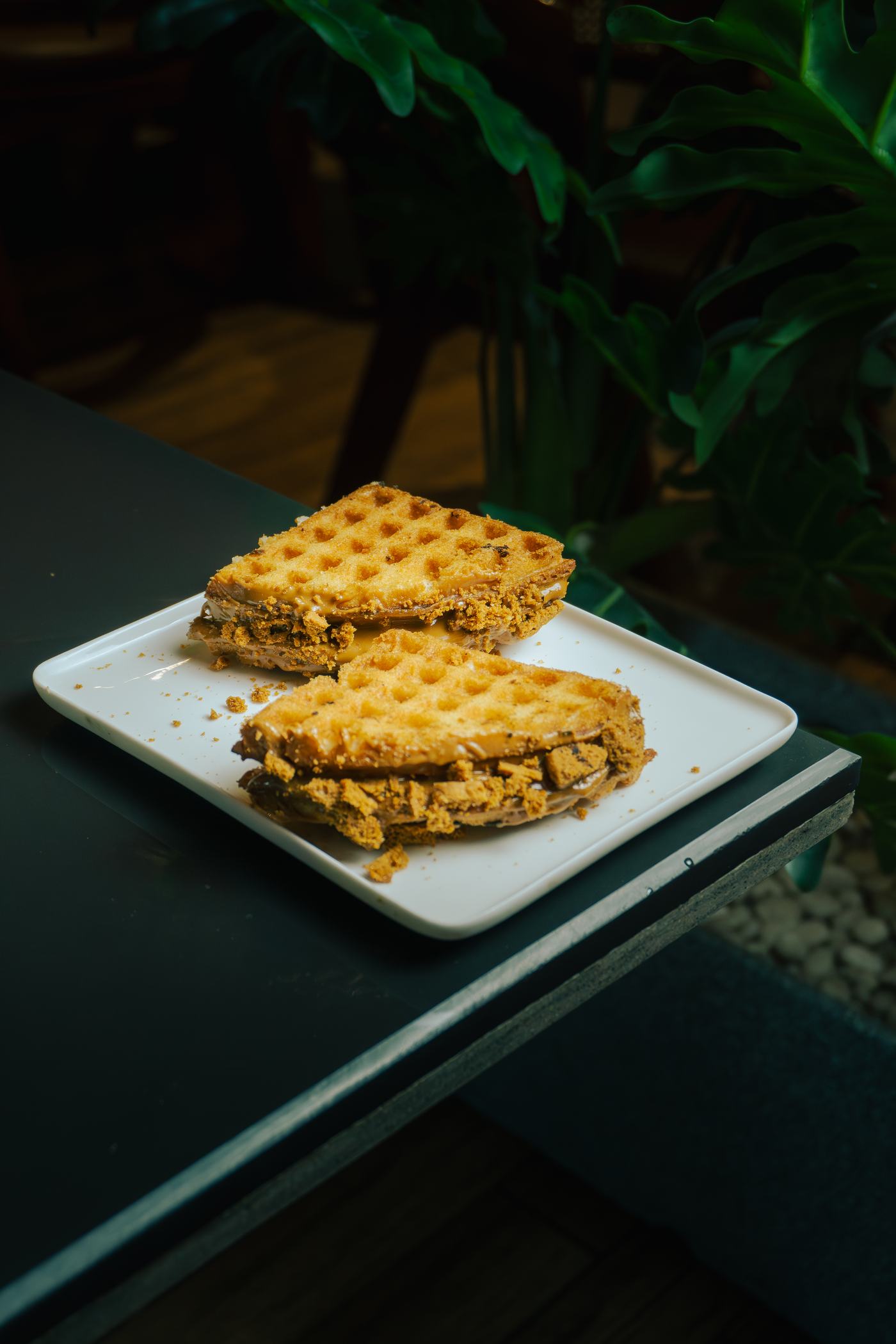 Biscoff Waffle