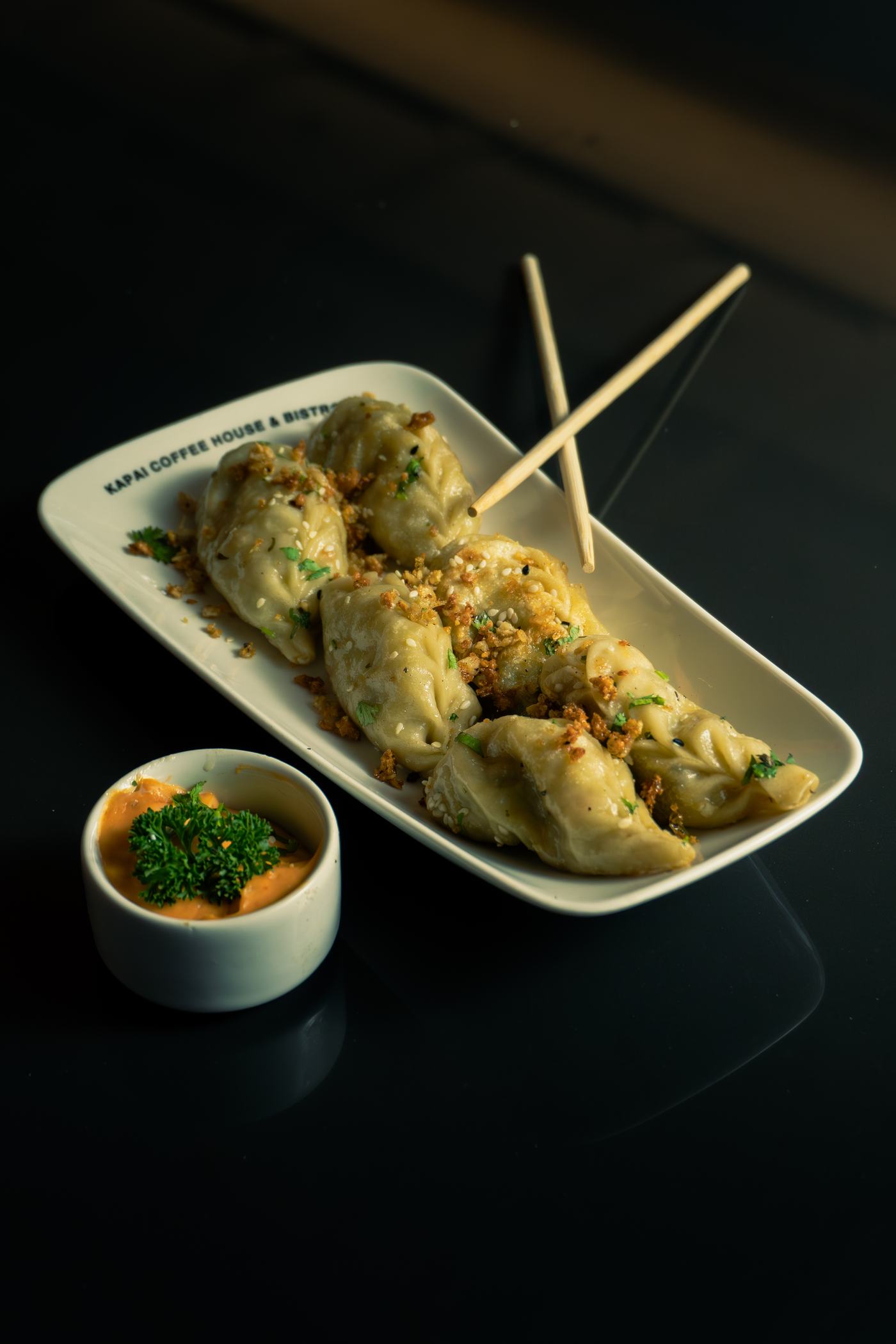 Butter Garlic Momo