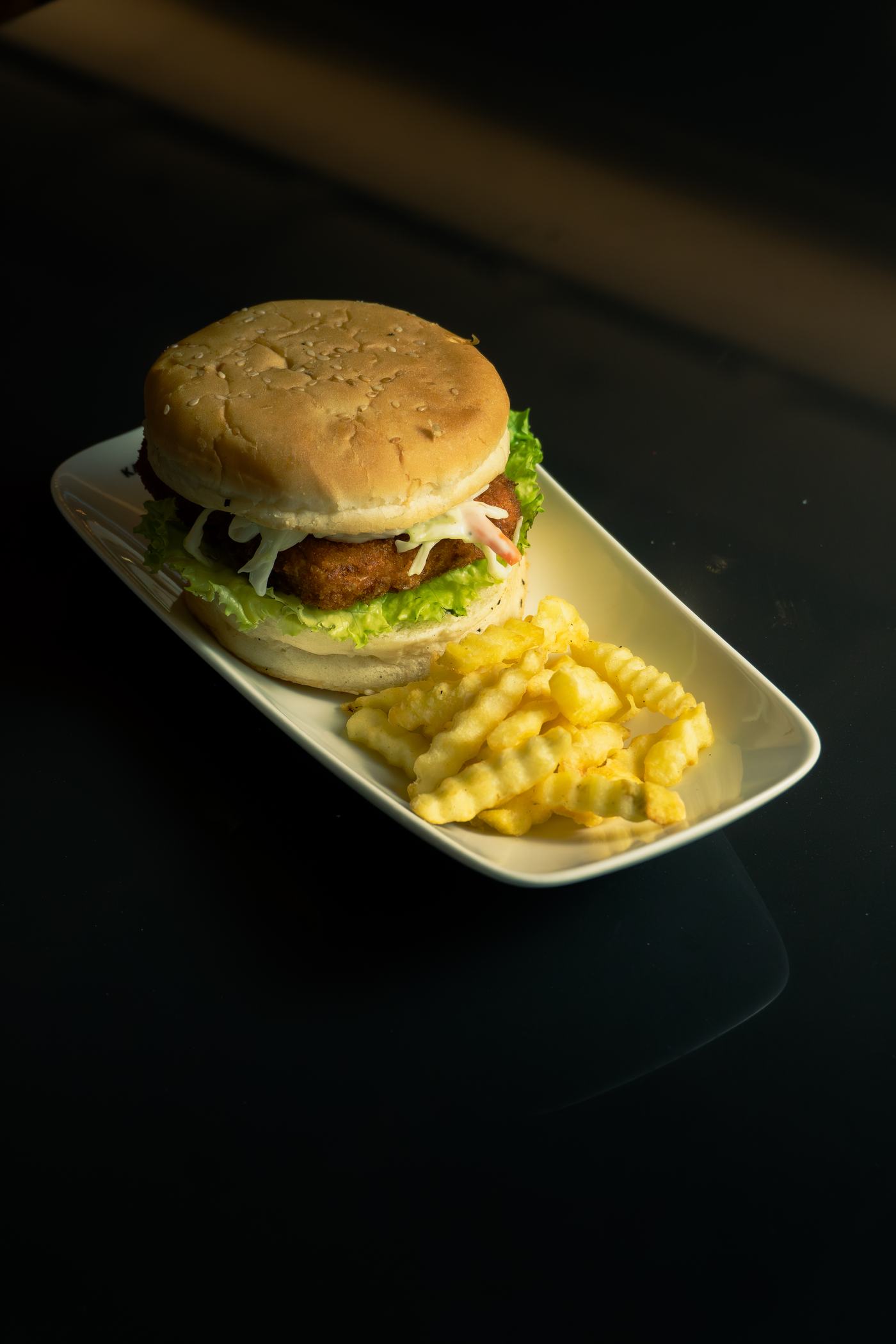 Chicken Cheese Burger