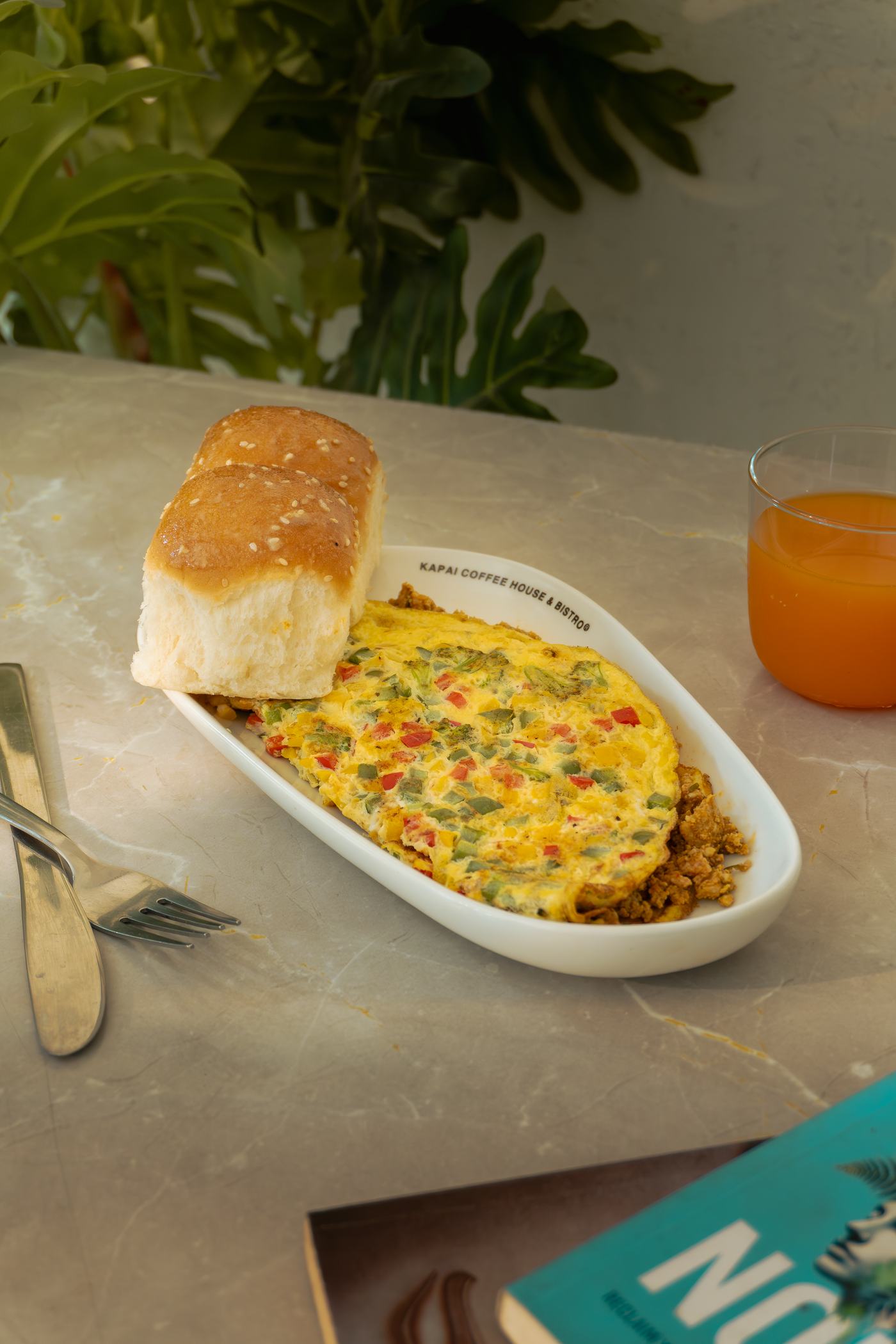 Chicken Keema Omelette