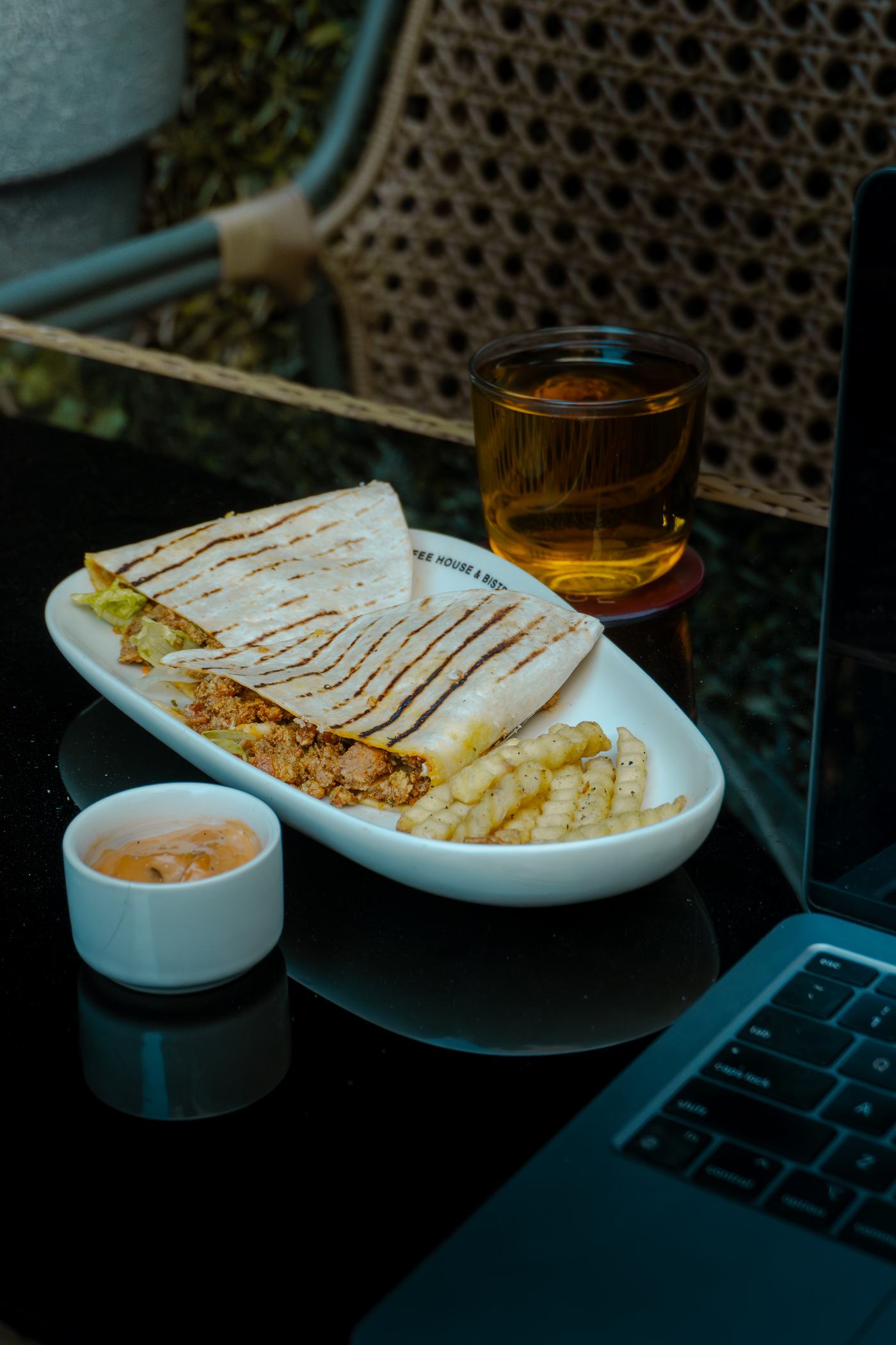 Chicken Keema Wrap