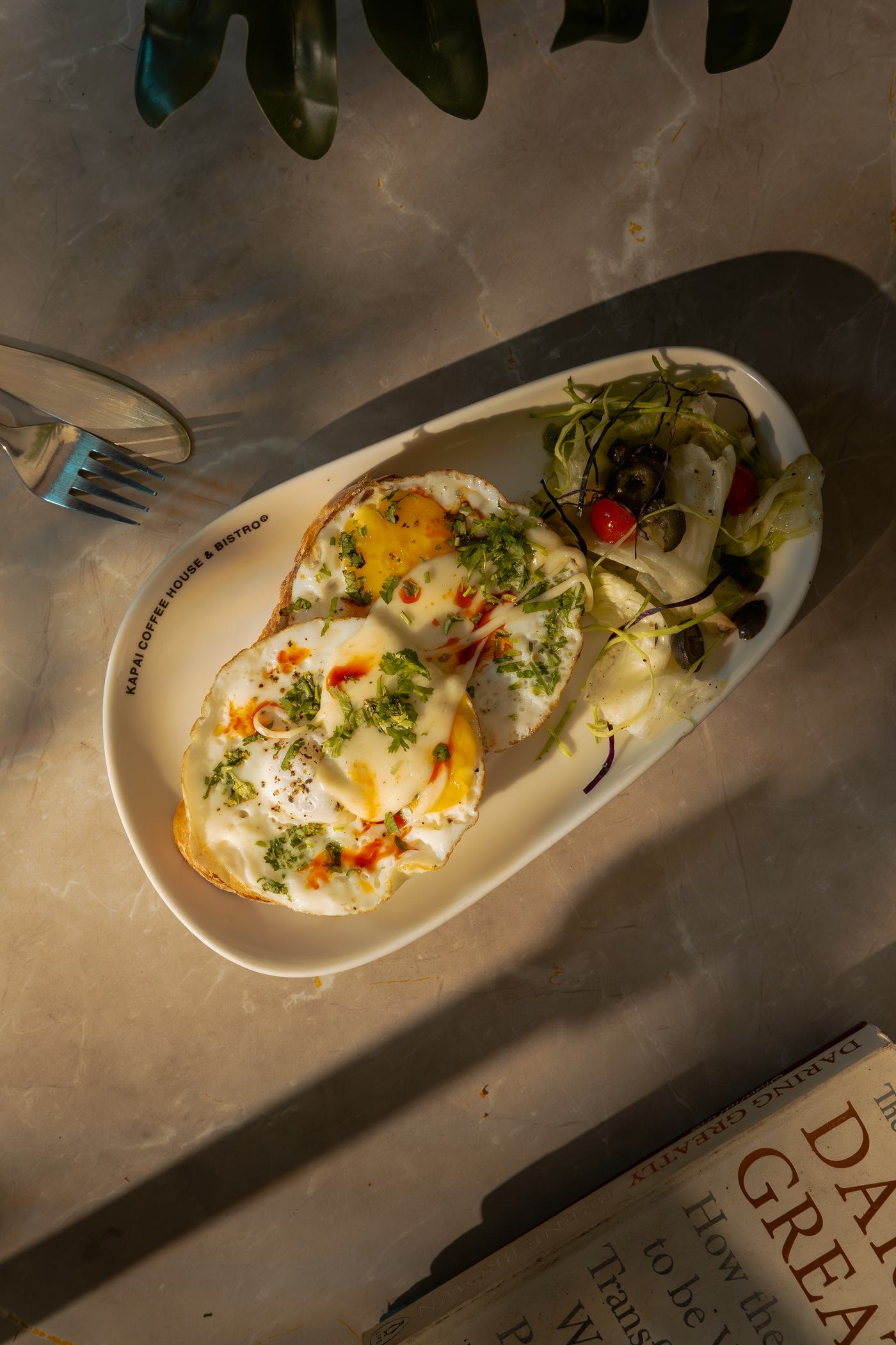 Eggs Kejriwal on Toast