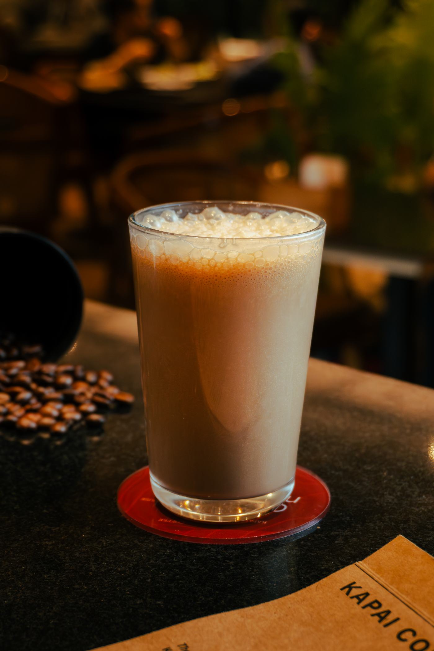 Hazelnut mocha frappe